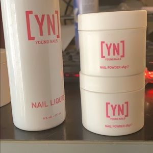 Young Nails Acrylic Speed Powder and Monomer Set